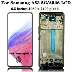 Ensemble Ã©cran tactile LCD AMOLED, 100% testÃ©, pour Samsung Galaxy A53 5G A5360 A536B A536F/DS, 6.5 small picture n° 2