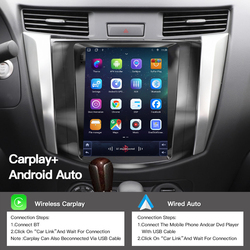 Android11 Auto Car Radio For Nissan Navara Terra NP300  Tesla Style Screen 2018-2022 Carplay Multimedia Player GPS Navigation BT small picture n° 4