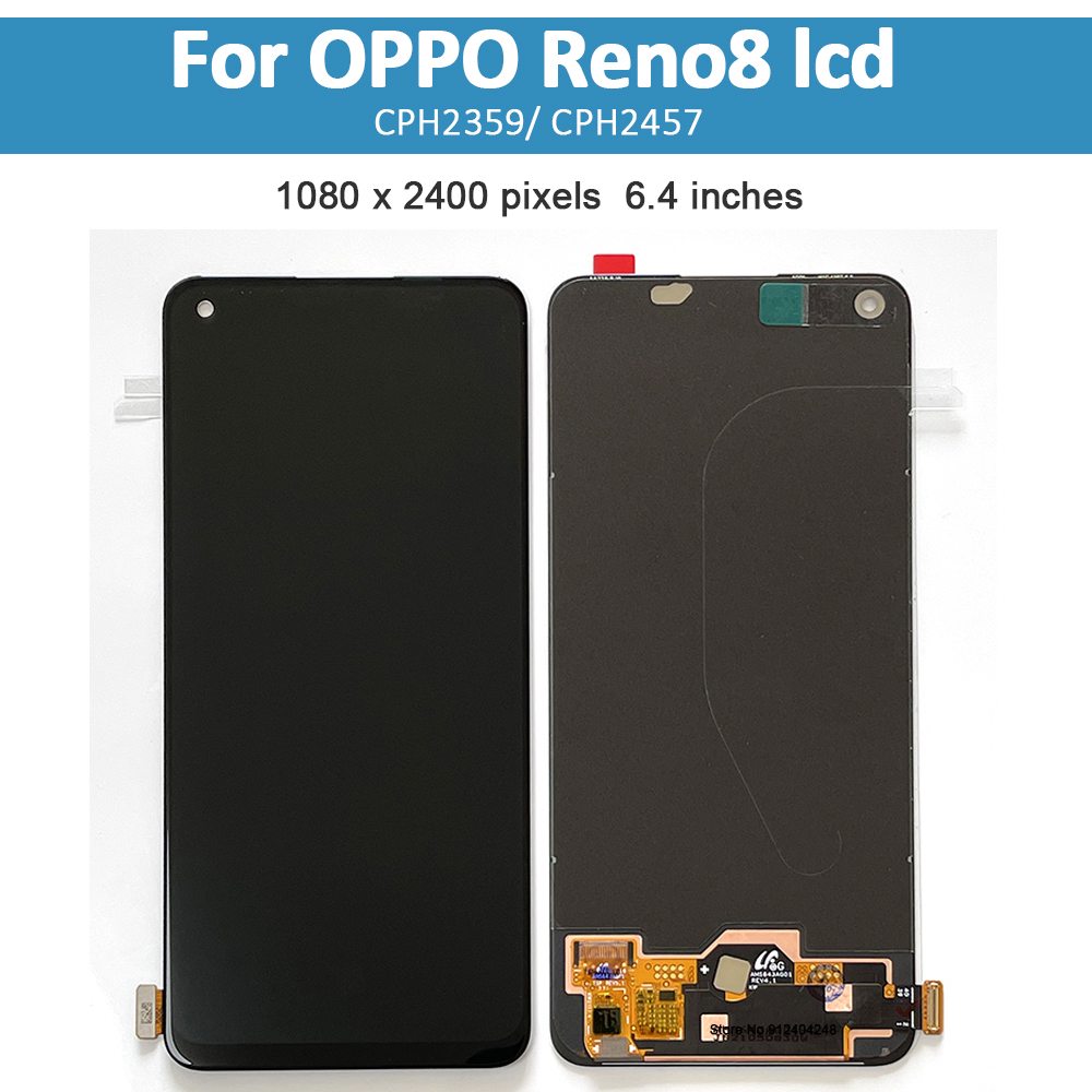 Ã‰cran tactile LCD AMOLED, pour OPPO Reno 8 4G CPH2359 CPH2457, 6.43 original n° 2