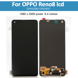 Ã‰cran tactile LCD AMOLED, pour OPPO Reno 8 4G CPH2359 CPH2457, 6.43 original small picture n° 2