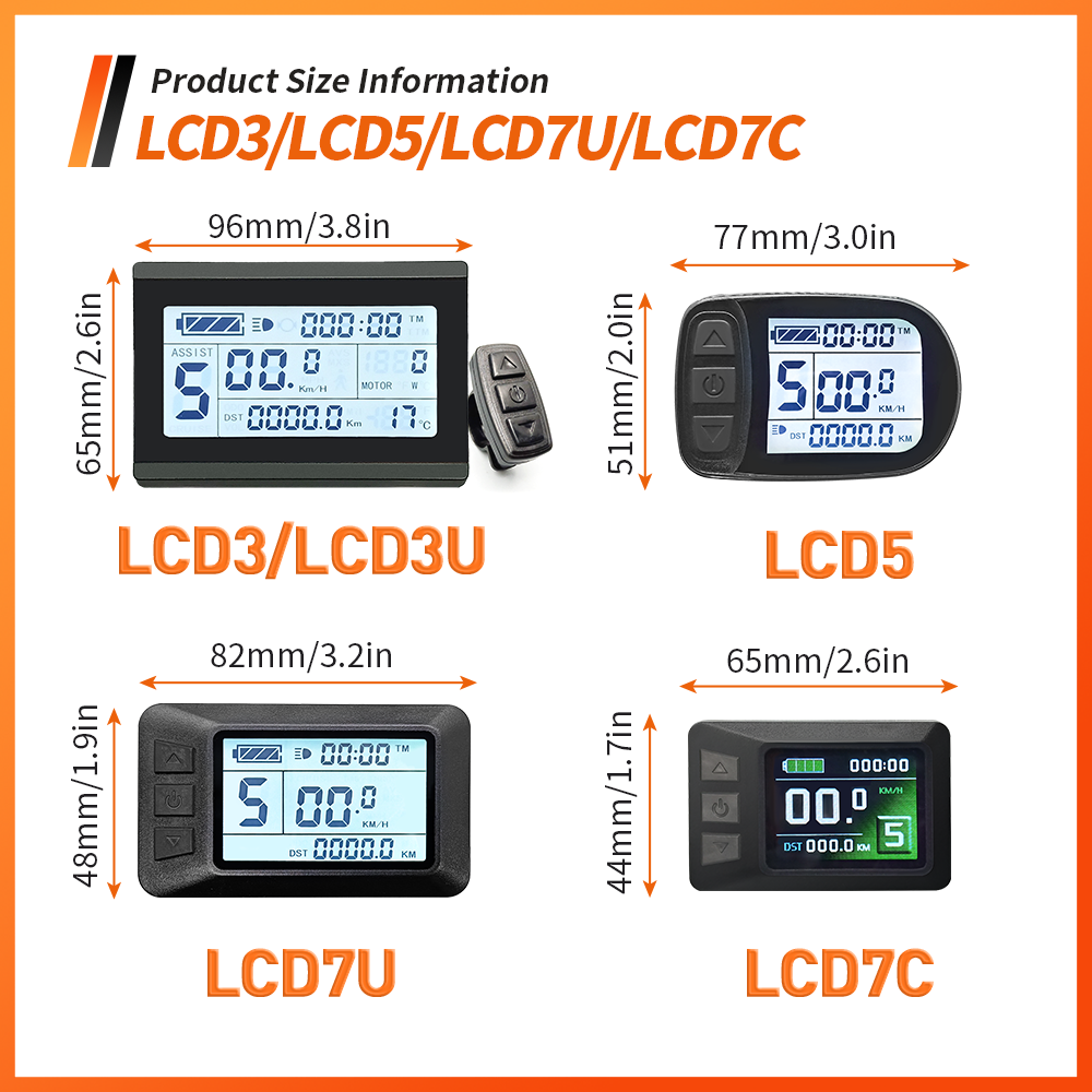 Ã‰cran LCD LED KT Dsiplay pour vÃ©lo Ã©lectrique, kit d'affichage LED pour vÃ©lo Ã©lectrique, 24V, 36V, 48V, 72V, hospit3, hospit5, hospit8H, 880 n° 3