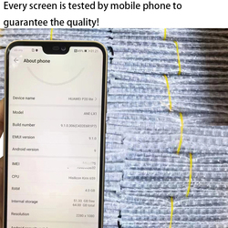 Ensemble Ã©cran tactile LCD de remplacement, 5.84 pouces, pour Huawei P20 Lite Nova 3E NETL00 ANELbronchP20Lite, original small picture n° 6