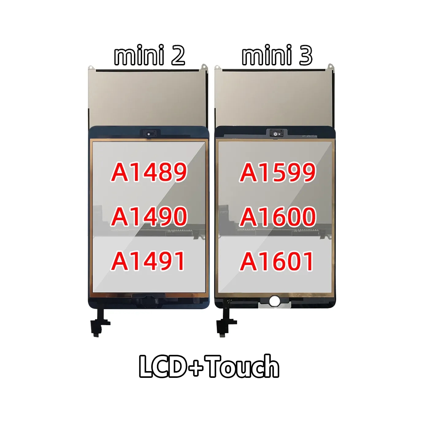 Panneau d'affichage LCD d'origine pour iPad Mini, assemblage d'Ã©cran interne, remplacement du HÃ©bergements eur, 7.9 pouces, 1, 2, 3, 4, 5 n° 4