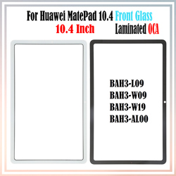 1 piÃ¨ce pour Huawei MatePad 10.4 BAH3-L09 BAH3-W09 W19 AL00 LCD avant Ã©cran tactile lentille extÃ©rieure panneau de verre avec colle OCA stratifiÃ© small picture n° 1