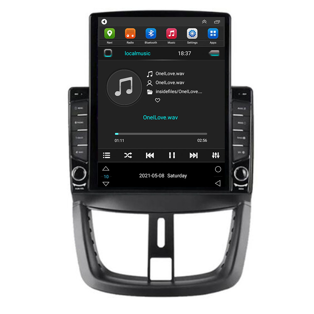 Autoradio Android 12, Navigation GPS, StÃ©rÃ©o, Carplay, DSP, CamÃ©ra, Lecteur VidÃ©o, 2 Din, pour Voiture KIT 207, 207CC (2006-2035) n° 6