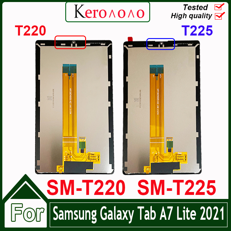 Original 8.7 pour Samsung Tab A7 Lite SM-T220 SM-T225 T220 T225 Ã‰cran Tactile LCD NumÃ©riseur Panneau De Verre AssemblÃ©e n° 1