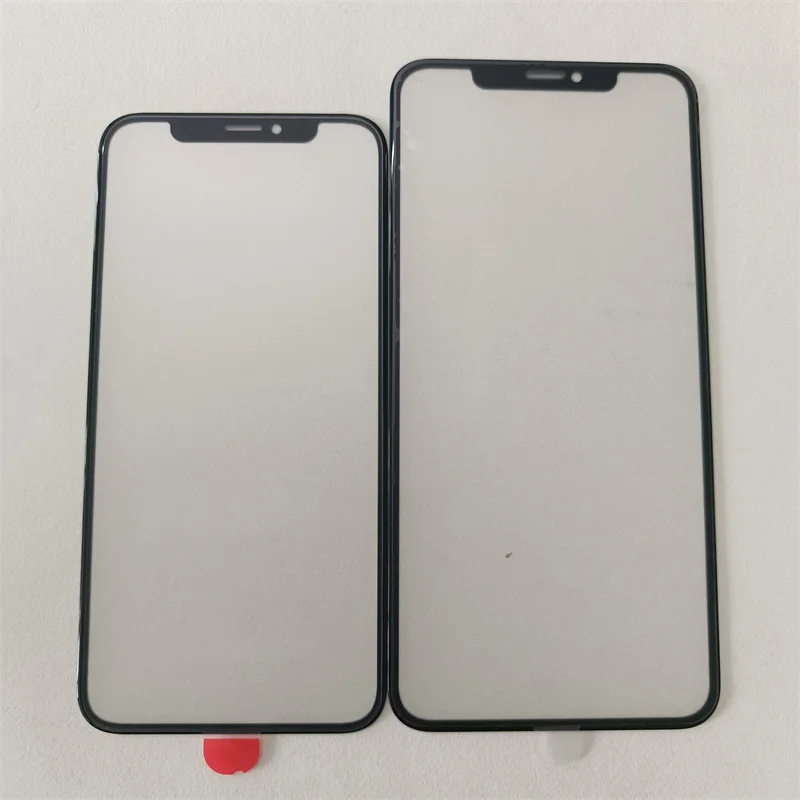 Verre extÃ©rieur de l'Ã©cran avant pour iPhone, pour modÃ¨les X, XS, XR, Max, 11, 12, 13 Pro, Mini LCD n° 1