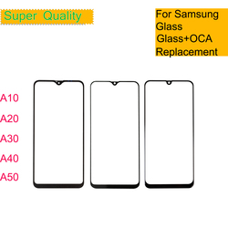 Ã‰cran tactile de remplacement pour Samsung Galaxy A10 A20 A30, verre extÃ©rieur avant, lentille LCD A40 A50, verre du panneau avec OCA small picture n° 1