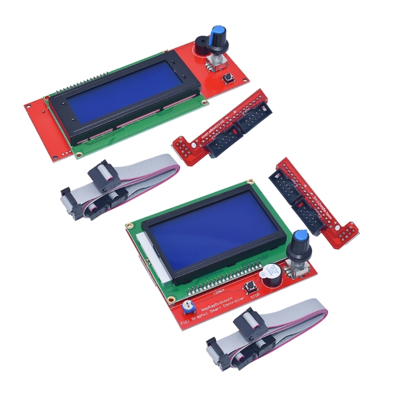 HOPP2004-Ã‰cran d'Imprimante 3D, ContrÃ´leur Technique LCD Reprap, pour Ramps 1.4, 2004, Panneau LCD 12864 n° 1