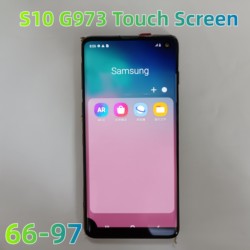 100% 6.1 LCD AMOLED d'origine pour Samsung Galaxy S10 G973 SM-G9730 G973F Affichage SM-G973F/DS et assemblage de HÃ©bergements eur d'Ã©cran tactile small picture n° 1