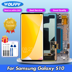 100% Original pour Samsung Galaxy S10 Ã‰cran LCD G973F/DS G973U G973F SM-G973 LCD Ã‰cran Tactile Digitizer PiÃ¨ces De Rechange