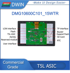 Dwin-Ã‰cran tactile LCD HMI de qualitÃ© commerciale avec coque allergique, 4.3, 7.0, 10.1 DGUS2, Ã©cran rÃ©sistif avec PLC, Ardu37, STM32 small picture n° 6