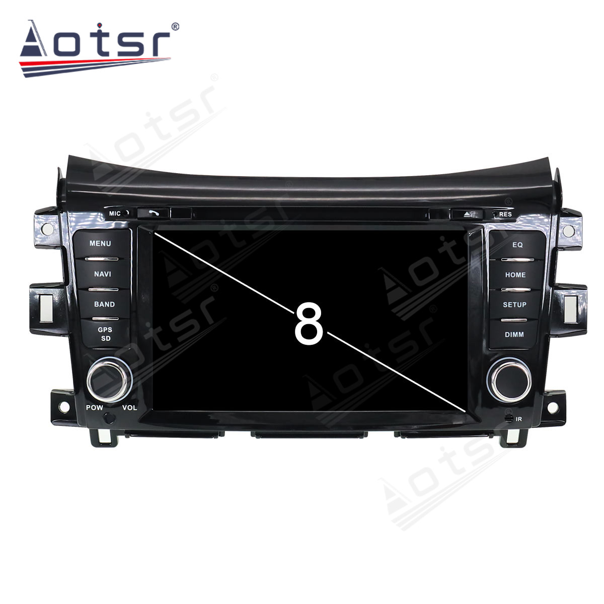 Autoradio PX6, Android 12.0, Navigation GPS, Carplay, sans fil, lecteur multimÃ©dia vidÃ©o, pour voiture Nissan NAVARA Frontier, NP300 (2015 â€“ 2019) n° 5