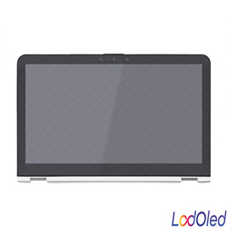 Ã‰cran Tactile LCD LED 15.6 FHD avec Cadre et Lunette (Argent) 1920X1080, 30 Broches, 60Hz, pour HP Envy X360 15-AQ120NR small picture n° 2