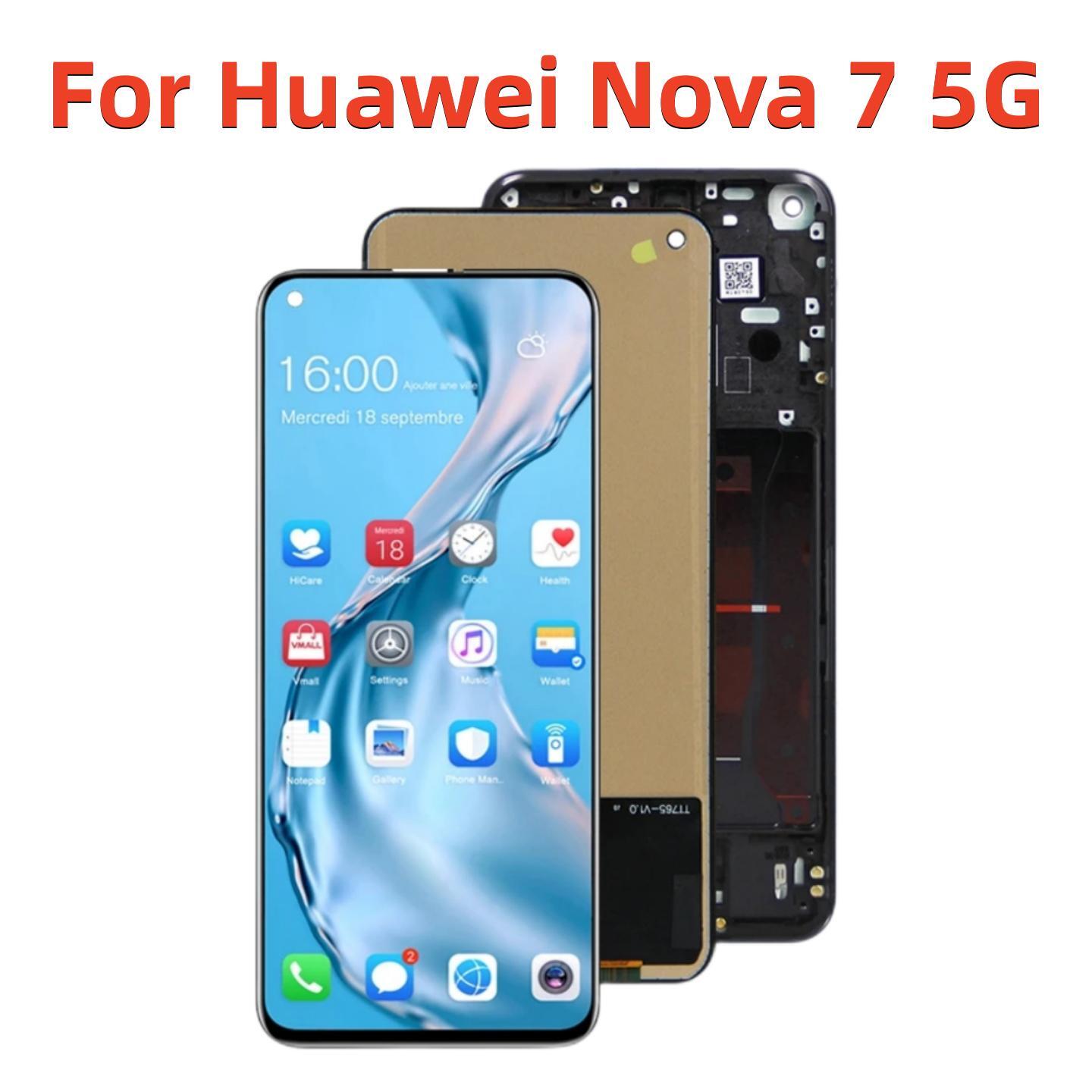 100% TestÃ© Pour Huawei Nova 7 5G TFT Affichage Pour Honor 30 BMH-AN10 LCD Ã‰cran Tactile Digitizer AssemblÃ©e Nova7 JEF-NX9 JEF-AN20 LCD n° 1