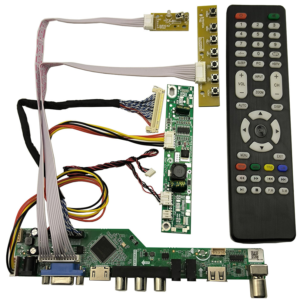 Kit de carte contrÃ´leur TV LTM230HT10, Ã©cran LCD LED, TV, HDMI, VGA, AV, USB, nouveau n° 3