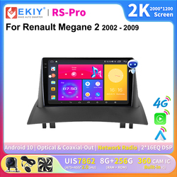 EKIY Autoradio avec Ã‰cran 2K pour Renault Megane 2 2002-2009 Navigation GPS Android 10 DVD StÃ©rÃ©o Lecteur 4G DSP small picture n° 1