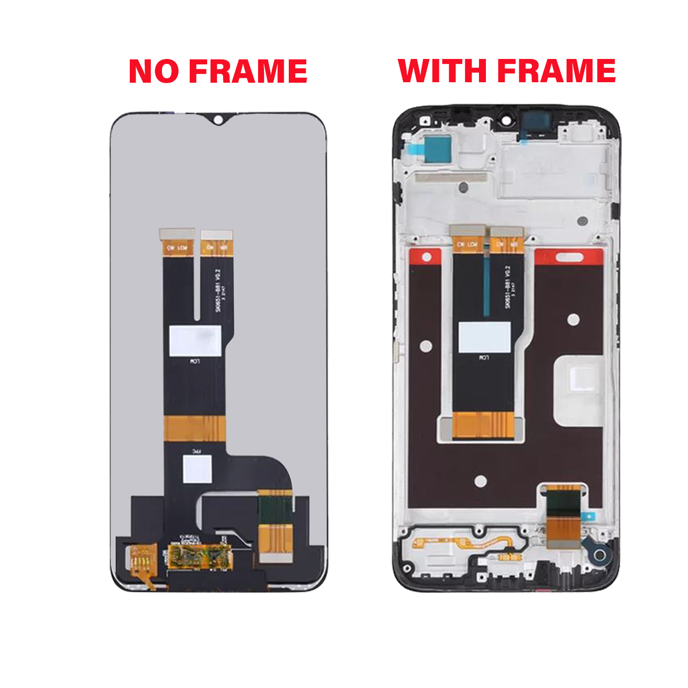 Ã‰cran Tactile LCD de 6.5 Pouces pour OPPO Realme C30 RMX3581, PiÃ¨ce de RÃ©paration pour Panneau d'Affichage n° 2