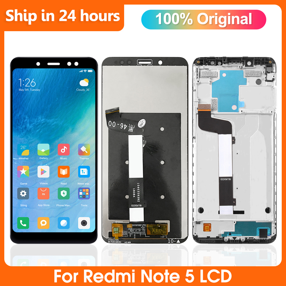 Ã‰cran tactile LCD de remplacement, 5.99 pouces, pour Xiaomi Redmi Note 5 Pro, MEI7S,MEI7, original n° 1