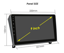 Autoradio Android 8 Go/128 Go, Navigation GPS, Carplay, 2 DIN, StÃ©rÃ©o, Limitation, pour Voiture KIT 407 (2004-2011) small picture n° 6