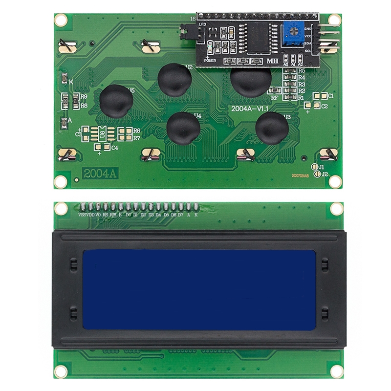 HOPP2004-Adaptateur petsÃ©rie pour Ardu37, Ã©cran bleu et vert, I2C, 2004, 20x4, 2004A, HD44780, Rick LCD, W IIC, I2C n° 5