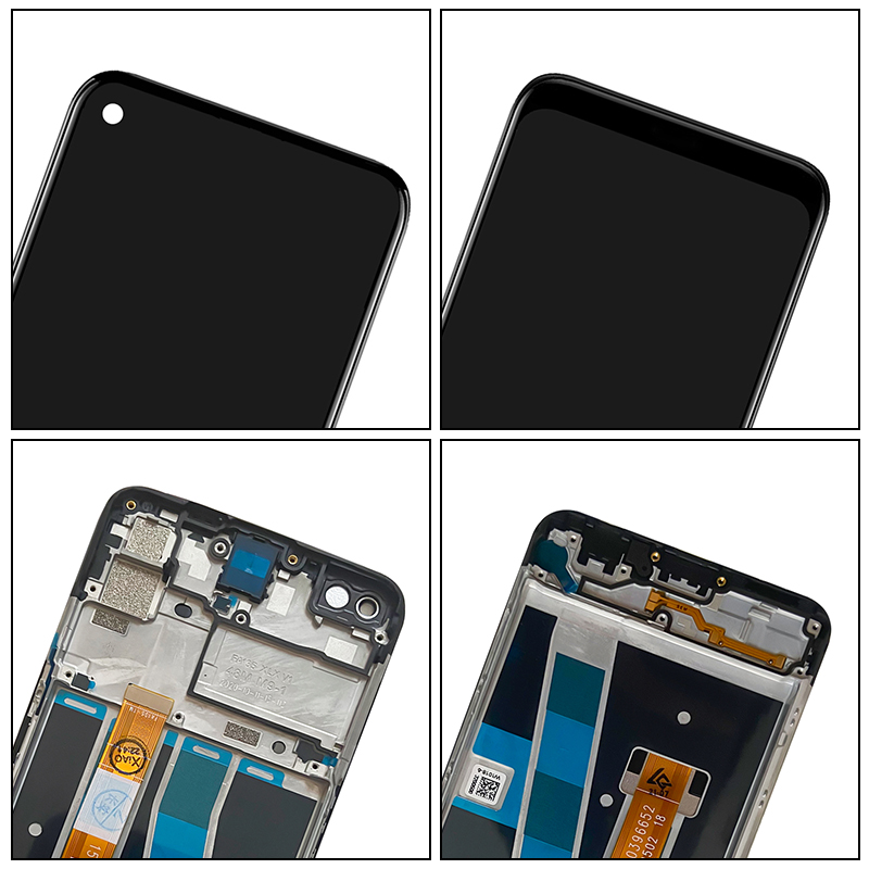 Bloc Ã©cran tactile LCD de remplacement, 6.5 pouces, avec chÃ¢ssis, pour OPPO A92 A72 4G A52 CPH2059 CPH2061 CPH2069 CPH2067 n° 6