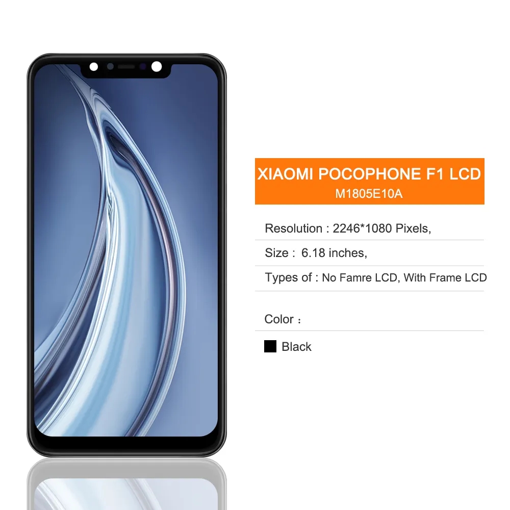 Ensemble Ã©cran tactile LCD, pour Xiaomi Pocophone F1 PocoF1, original n° 3