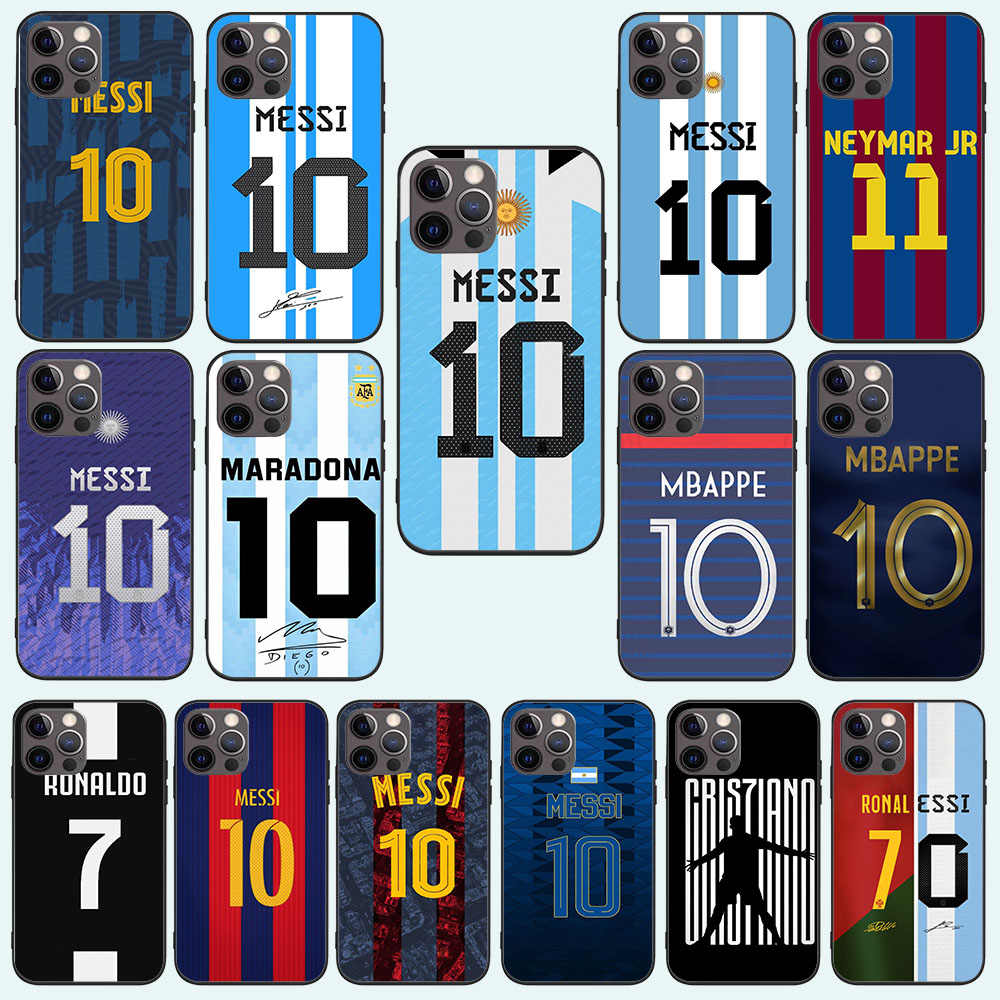 Coque souple de joueur de Football No. 10 7 pour Huawei Mate 20 P20 P30 P40 Y7A Y7 Y9 Y8P Y8S Y9S Lite Pro, KD-83 n° 1