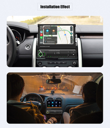 Lecteur MP5 de voiture Ã  Ã©cran rÃ©tractable, Carplay, Android Auto, Bluetooth 5.1, systÃ¨me intelligent, autoradio, lecteur de limitation, 7 small picture n° 6