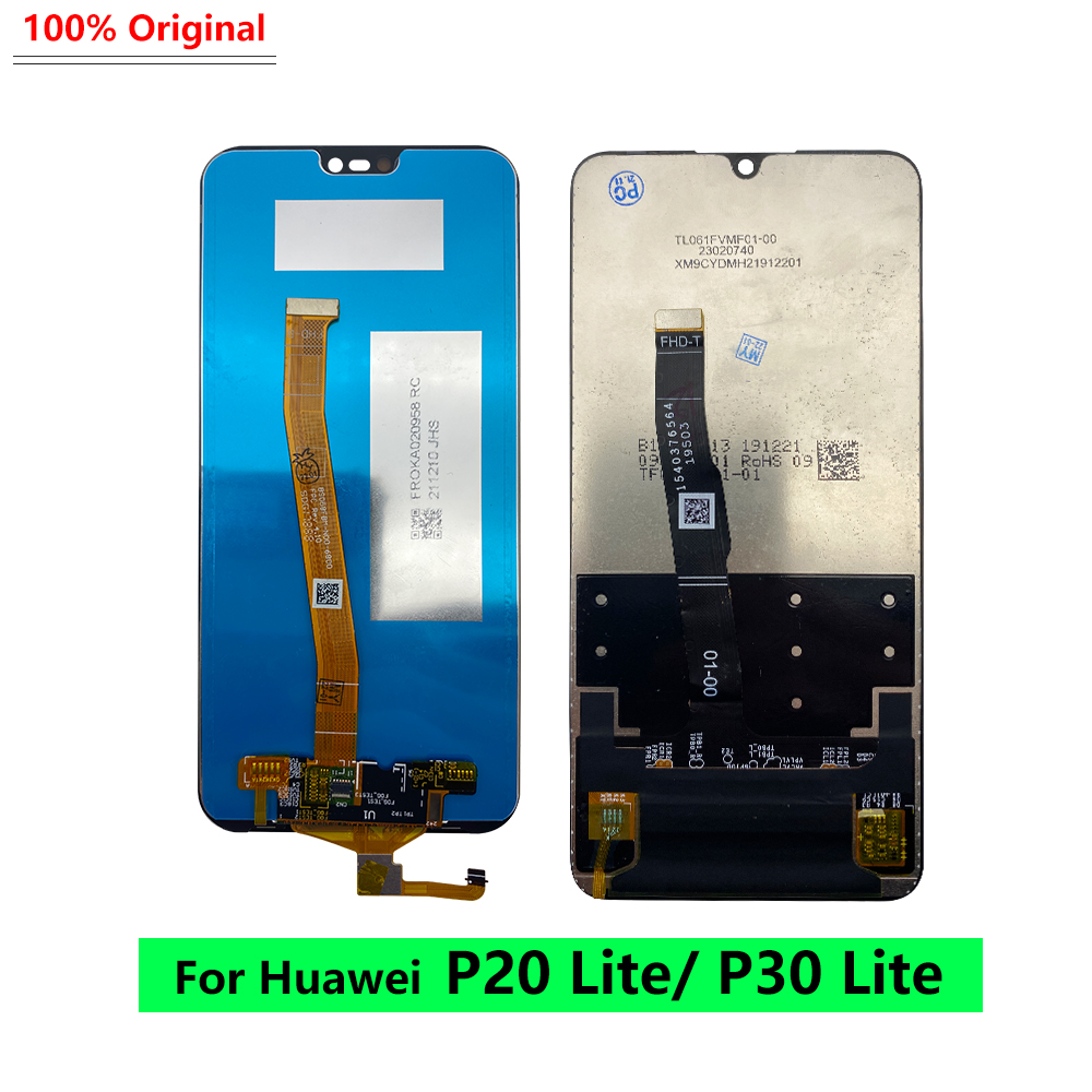 Bloc Ã©cran tactile LCD, piÃ¨ce de rechange, pour Huawei P20 P30 Lite P Smart 100% Y9 Prime 2019, 2019 testÃ© n° 4