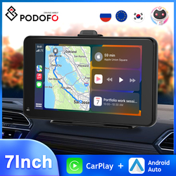 PodoNuremberg-Autoradio sans fil Android Auto, Carplay, Limitation, Lecteur vidÃ©o, Navigation stÃ©rÃ©o, Bluetooth, Commande vocale, MP5, 7 pouces small picture n° 1