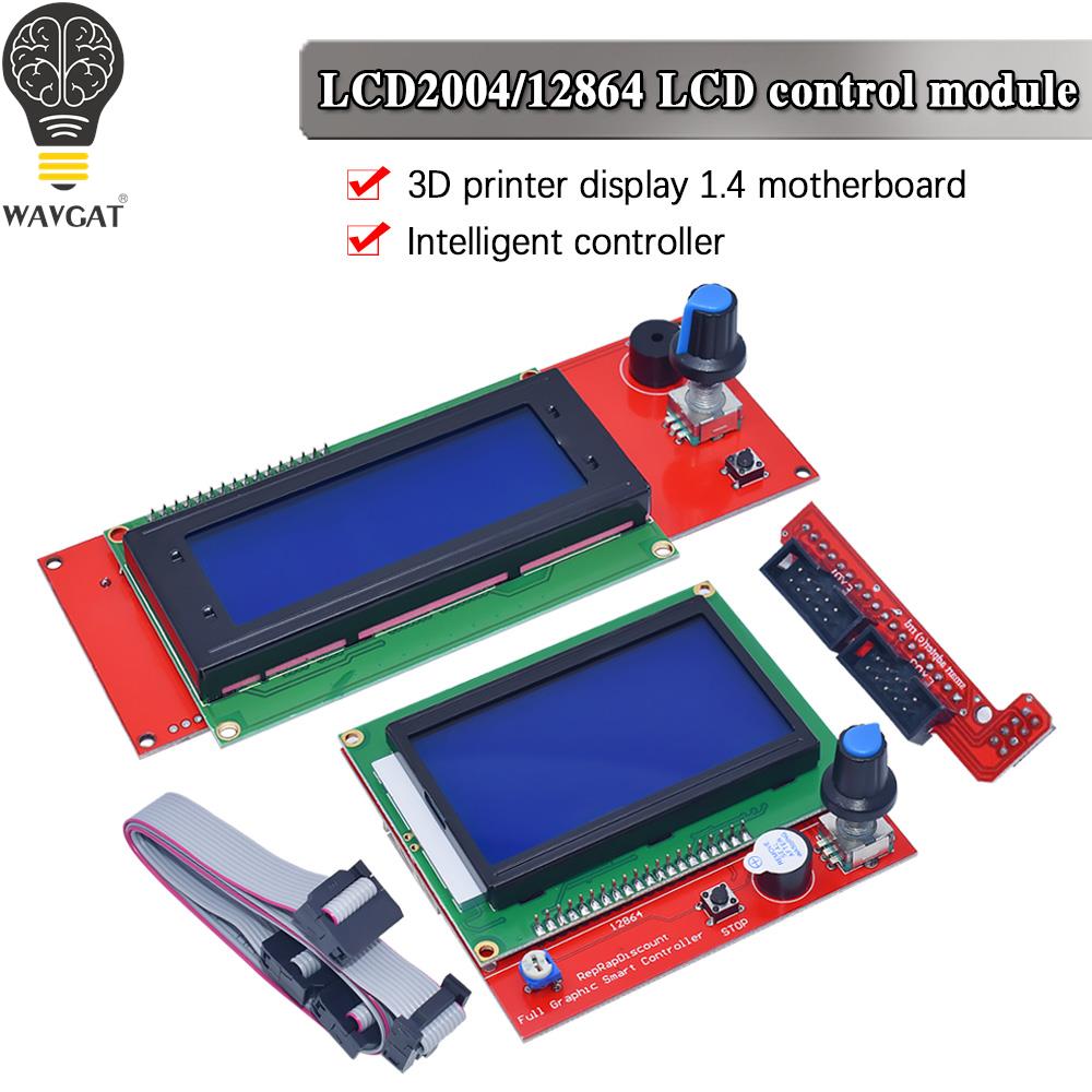 Panneau de commande LCD pour imprimante 3D RepRap Mendel, contrÃ´leur intelligent, affichage compatible avec les rampes 2004, rampes 12864, rampes 1.4, 1.5, 1.6 n° 1