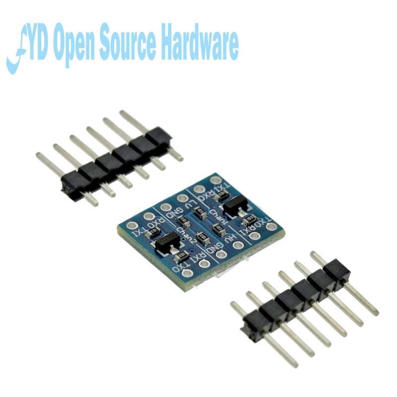 Convertisseur de niveau logique bidirectionnel, technologie 5V Ã  3.3V, 2 canaux IIC I2C, 1 piÃ¨ce n° 3