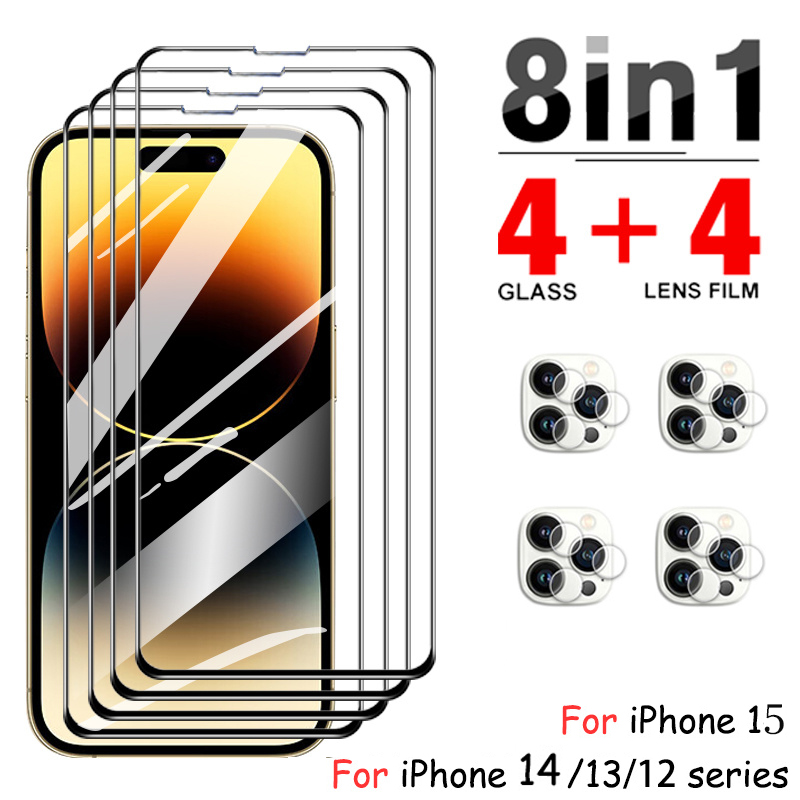 iphone 15 verre trempe pour iphone 14 pro vitre protection iphone 13 12 Pro max protection de camÃ©ra pour iphone 14pro ecran protection iphone 15 pro screen protector Pour apple iphone 14 pro max accessoires n° 1