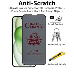 Film de protection d'Ã©cran anti-espion en cÃ©ramique pour iPhone, protecteur d'Ã©cran, 15, 14, 13, 12, 11, Pro, Max, Mini, 8, 7, 6, Plus, Poly, X, XS, Max, 256, 4 piÃ¨ces small picture n° 6