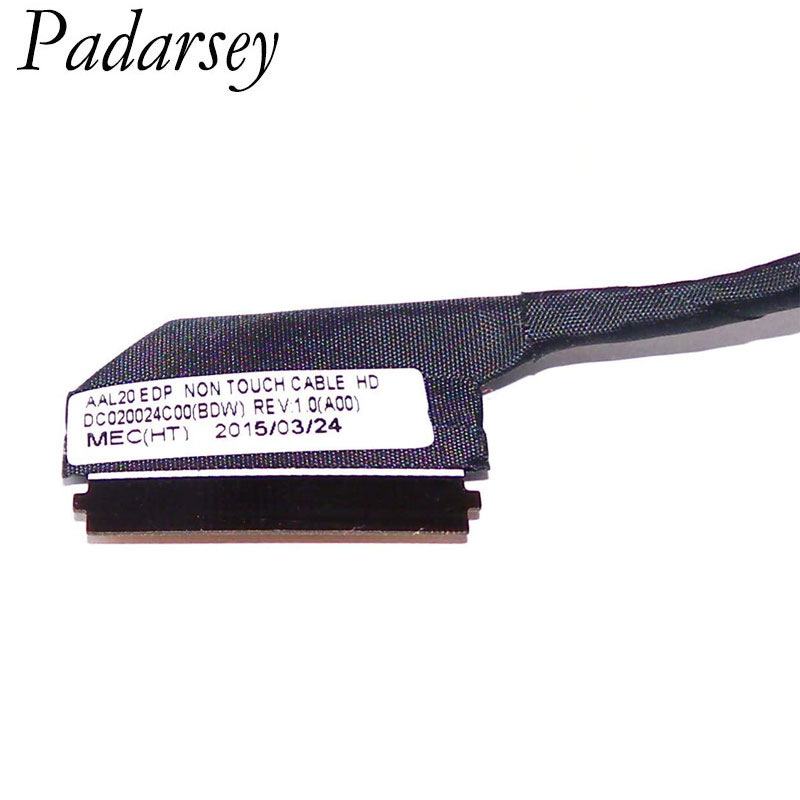 Padarsey â€“ cÃ¢ble LCD de remplacement pour ordinateur portable, sans contact, pour Dell Inspiron 3558 5555 5558 5559 AAL20 n° 3