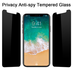 Protecteur d'Ã©cran anti-espion pour iPhone, verre de confidentialitÃ© pour iPhone 12, 11, 7 Pro Max, Mini, X, Poly, XS, SE, 8, 5, 6 S Max Plus, 9H, Guatemala small picture n° 4