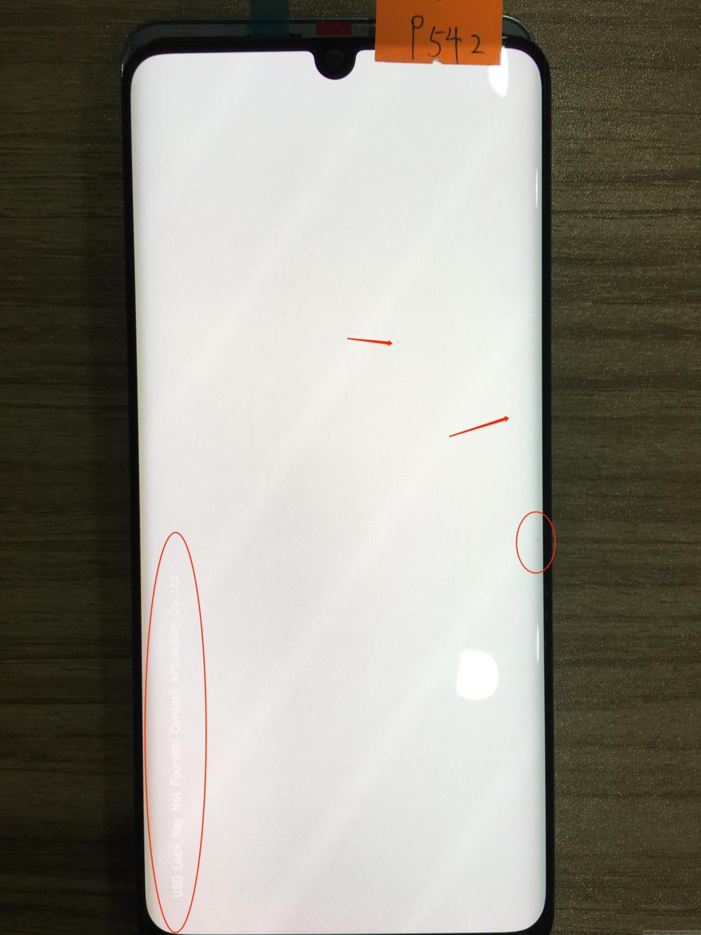 Remplacement Pour Huawei P30 Pro LCD Ã‰cran Tactile Digitizer AssemblÃ©e VOG-L29 VOG-L09 Ã‰cran D'origine P30pro lWind6.47 Affichage n° 5