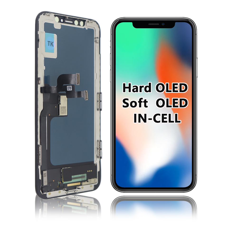 Ensemble Ã©cran tactile LCD OLED, AAA +++, 3D, pour iPhone X, Poly XS Max, 7, 8 Plus, 12 Pro Max n° 6