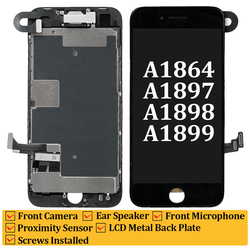 Ã‰cran Tactile LCD Complet de Remplacement pour iPhone 8 Plus, Assemblage Complet, CamÃ©ra Frontale, Haut-Parleur Auriculaire, A1864 A1897 small picture n° 2