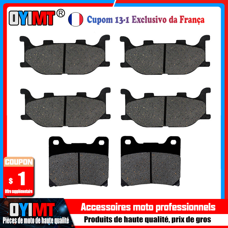 Plaquettes de frein avant et arriÃ¨re personnalisÃ©es pour moto, YAMAHA XVS1100A, XVS1100, XVS 1100 A, Virago Dragstar, Classic Drag Star, V-Star n° 1