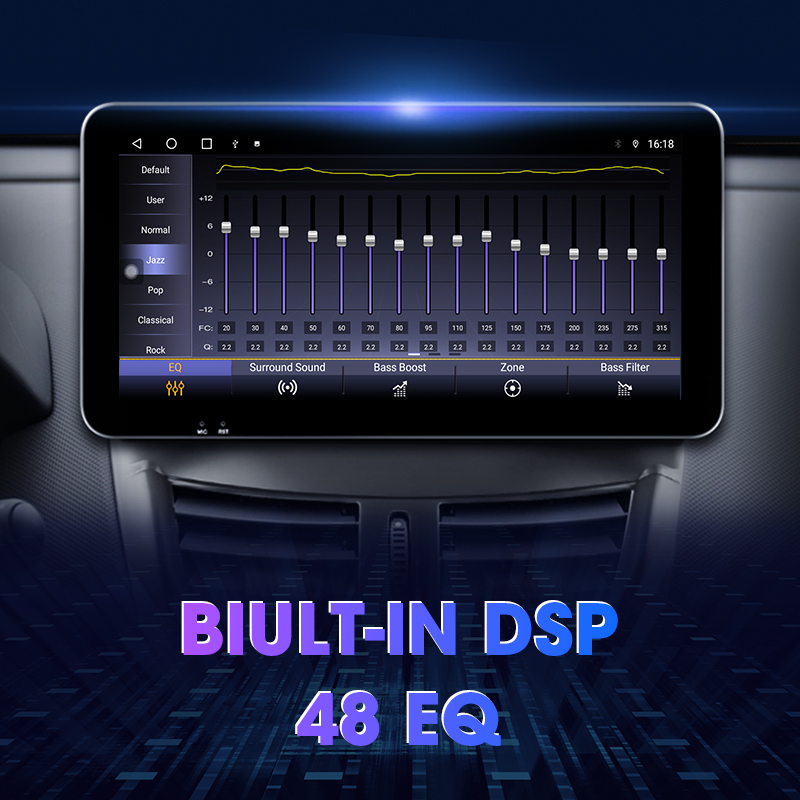 Autoradio Android 11 avec Navigation GPS QLED, Lecteur VidÃ©o, 4G, Carplay, 2 Din, 10.33 Pouces, pour Voiture KIT 207 CC 207CC (2006-2015), NouveautÃ© n° 5