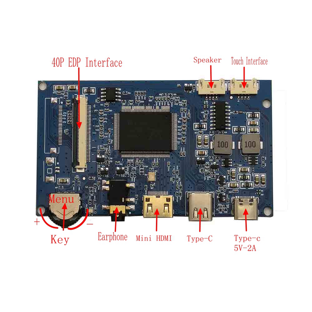 Carte de pilote de contrÃ´leur HDMI Type-C pour IPAD3/4, 2K, 2048X1536, LP097QbronchA1416, A1430, A1403, A1458, A1459, A1460, Ã©cran LCD n° 6