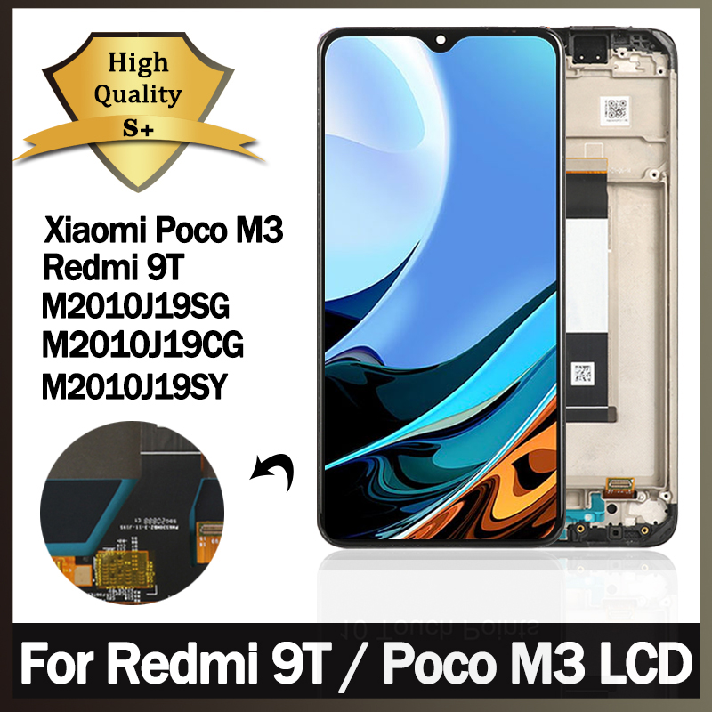 Ensemble Ã©cran tactile LCD, pour Xiaomi Redmi 9T 9M2010J19 Xenon Pheads M3 M2010J19CG, original n° 1