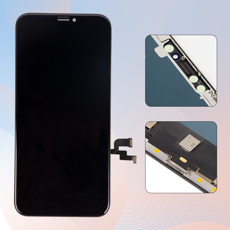 Assemblage de HÃ©bergements eur d'Ã©cran tactile LCD 3D, Ã©cran A +, remplacement, bon, prix de gros, iPhone 14 13 mini 12 Pro 11 Poly XS X MAX, 100% n° 2