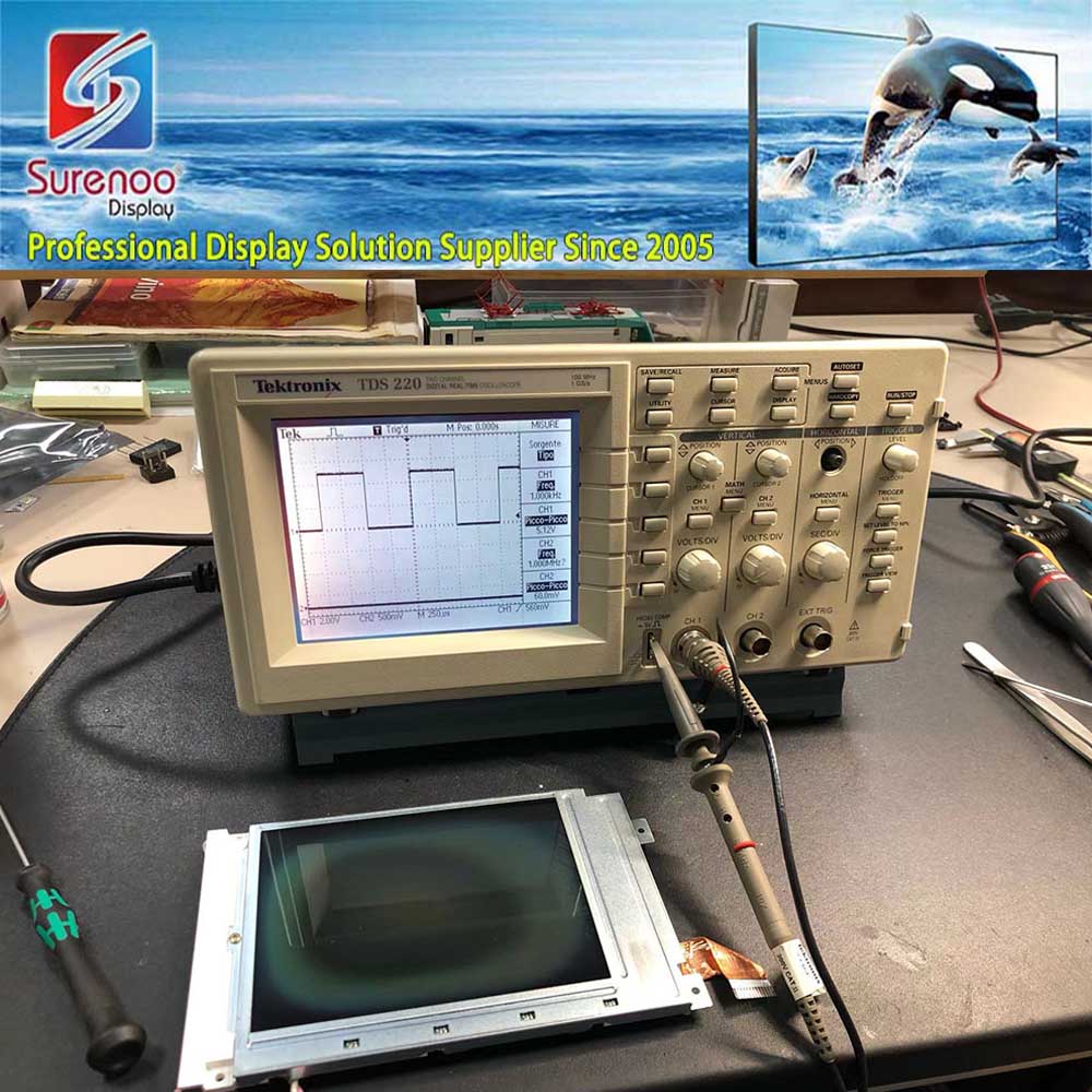 Tech Sharp-Ã‰cran LCD pour Oscilloscope, Moniteur, 5.7 Pouces, LM32P0731, Lam Tronix, TDS, TEK, TDS210, TDS220, TDS224, 320240 n° 6