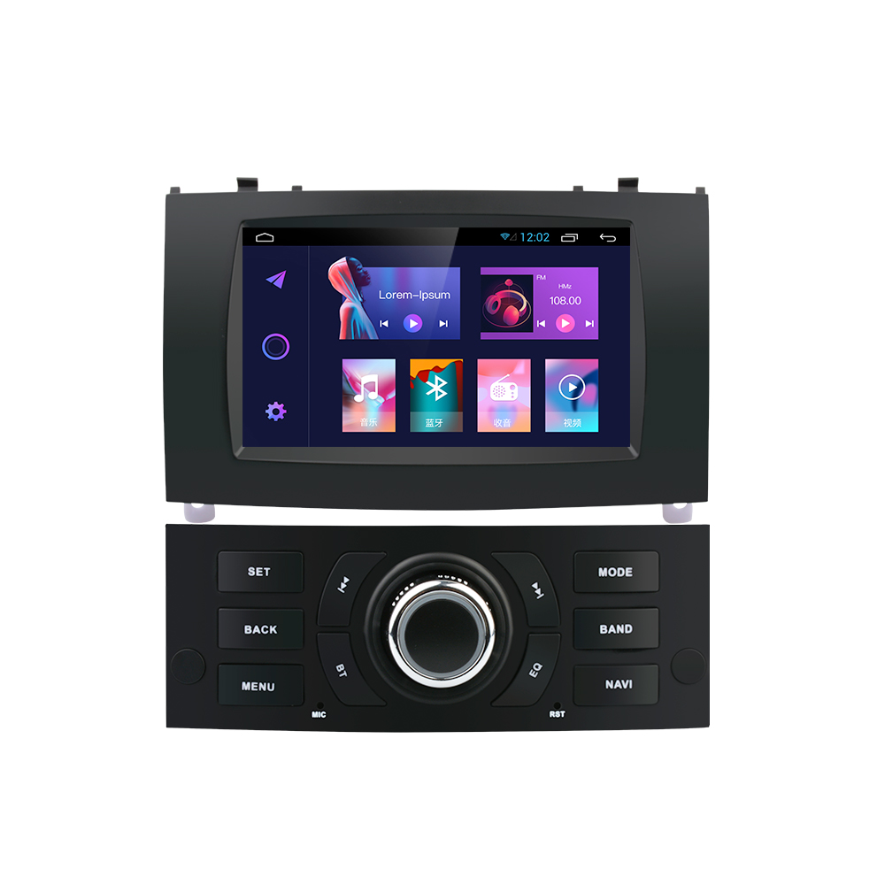 Kingchange-Autoradio Android 11, Navigation GPS, StÃ©rÃ©o, VidÃ©o, Carplay, DSP, DVD, Limitation, 7 , KIT 407, 2004-2010 n° 6