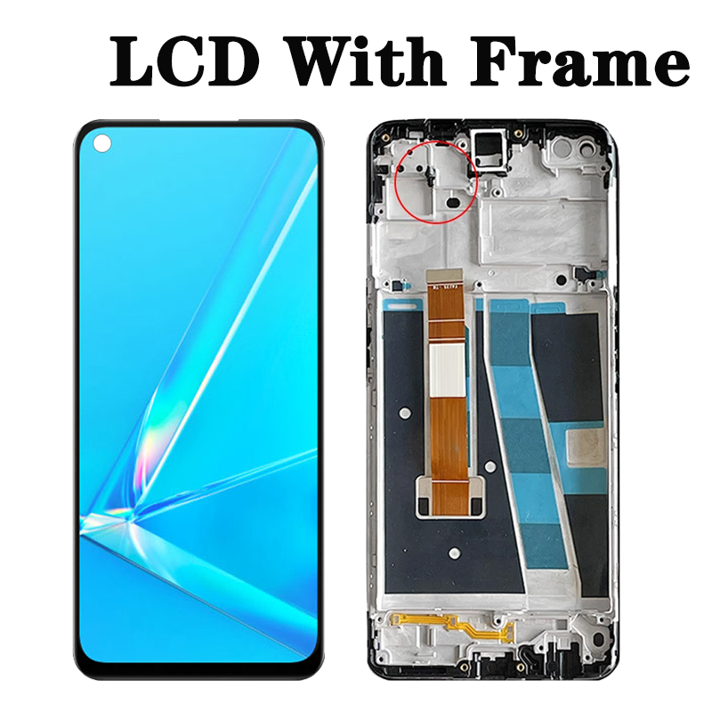 Bloc Ã©cran tactile LCD de remplacement, 6.5 pouces, pour Oppo A92 A72 4G A52 CPH2059 CPH2061 CPH2067, original n° 5