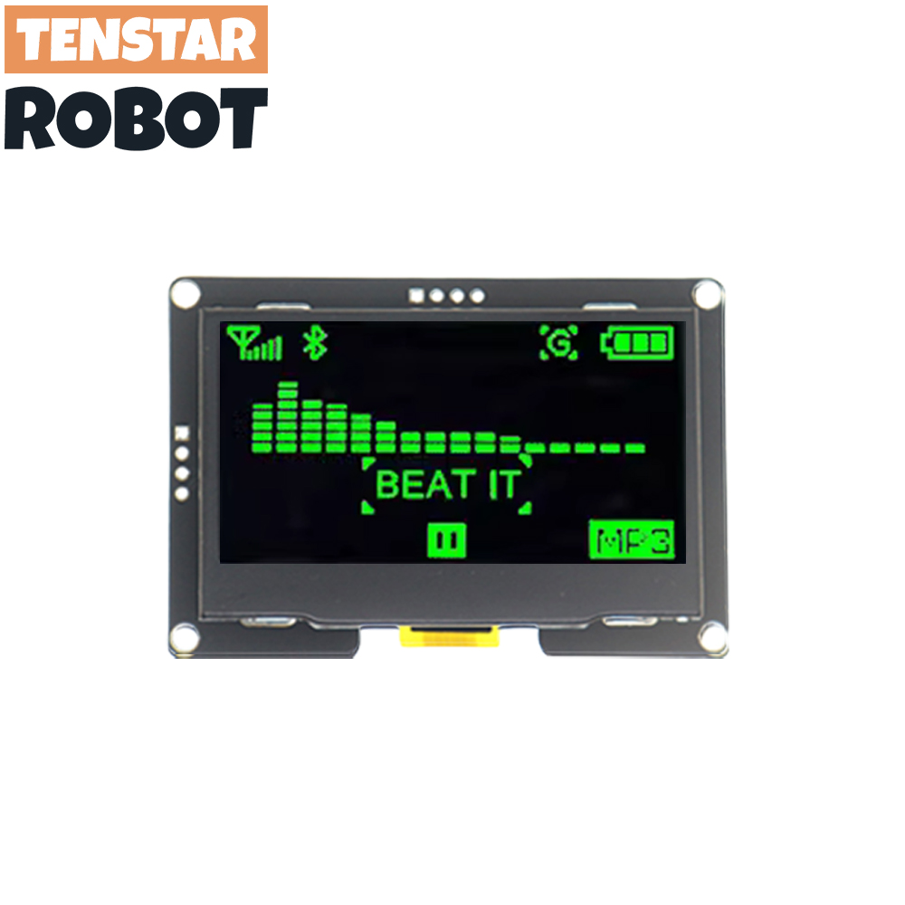 Ã‰cran LCD OLED pour Ardu37C51, technologie SSD1309, 2.4, 4 broches, IIC, I2C, Ã©ventuelles I, interface sÃ©rie, 2.42 pouces, 128 pouces, 12864x64 n° 5