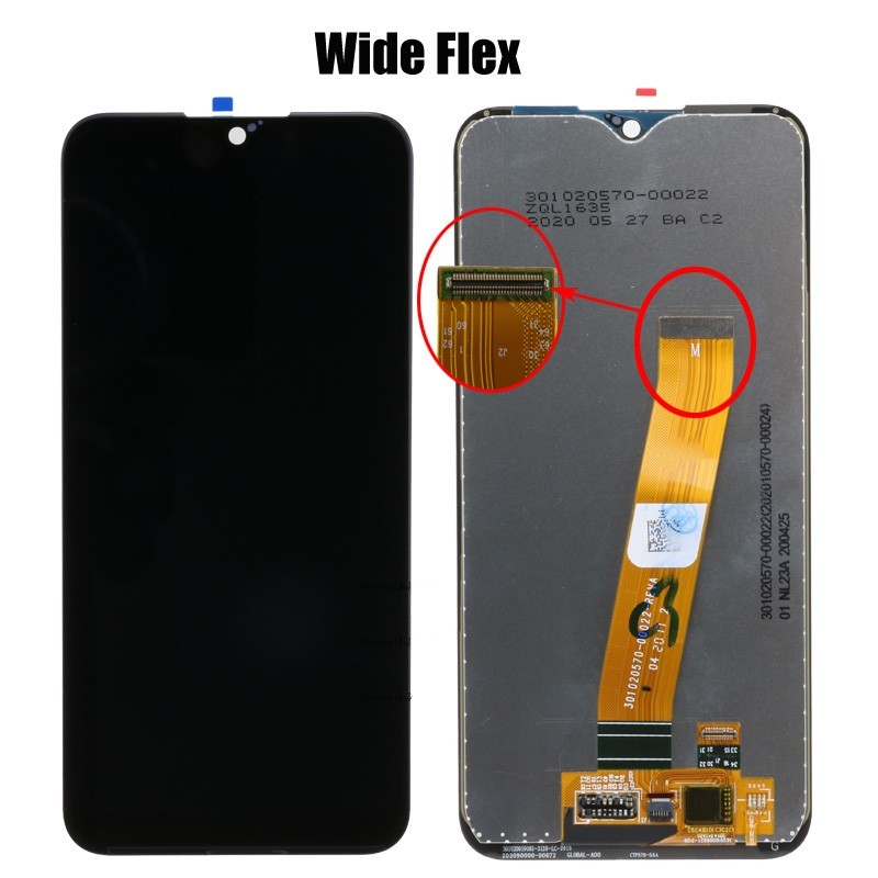 Ã‰cran tactile LCD de remplacement avec chÃ¢ssis, 5.7 pouces, pour Samsung Galaxy A01 A015 SM-A015F SM-A015G, Original n° 2